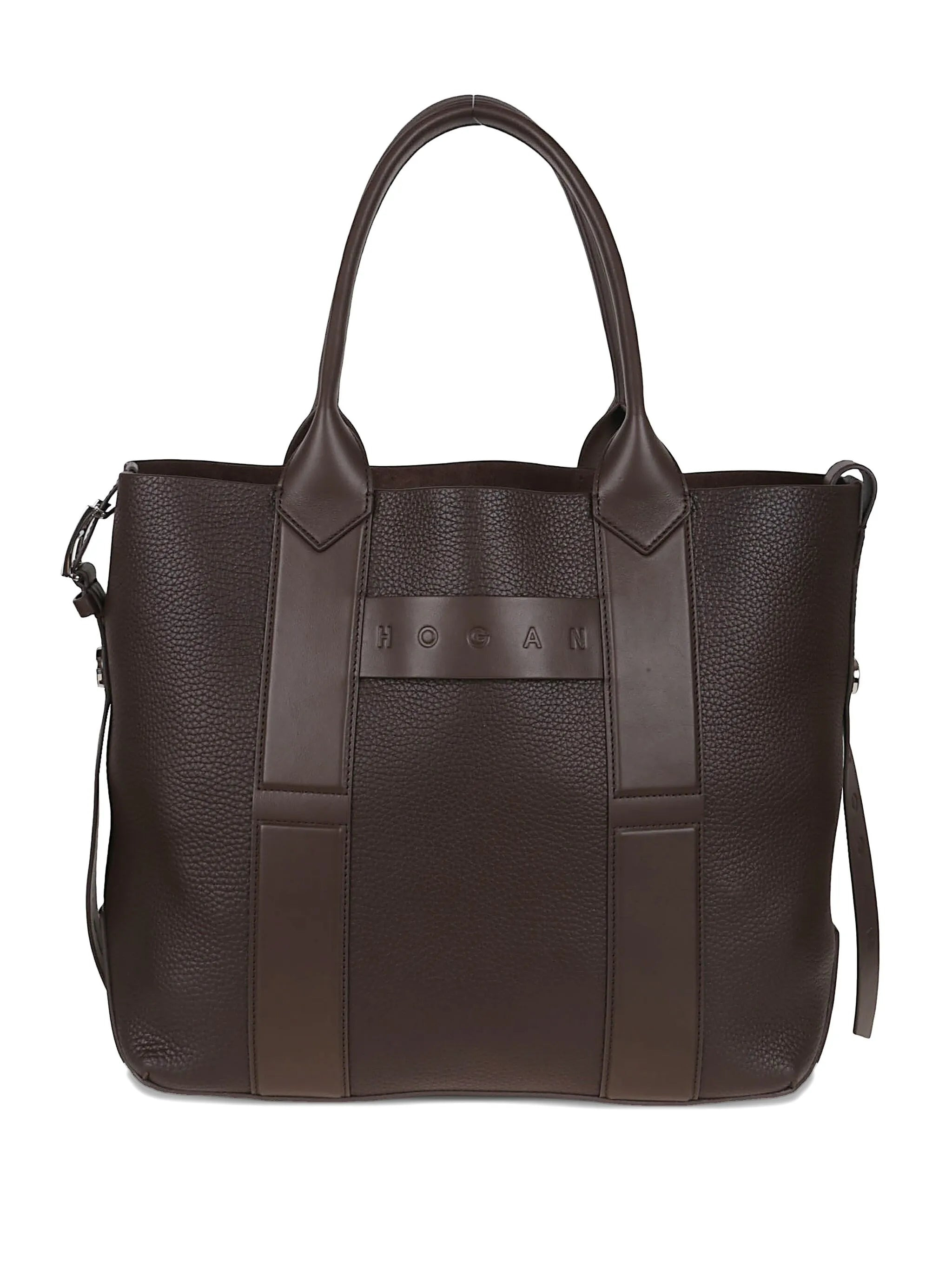 Hogan Leather Panelled Shoulder Bag - 1
