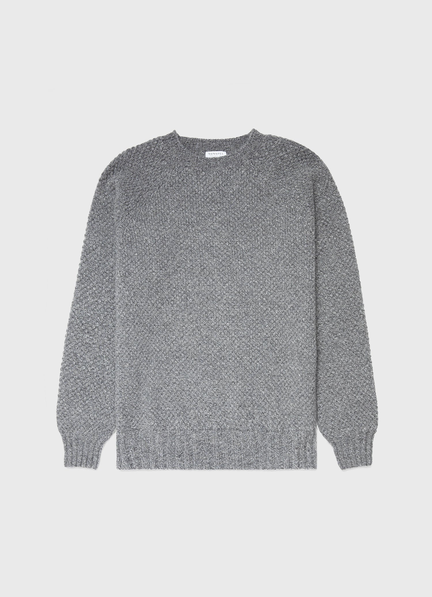 Lambswool Textured Jumper - 1