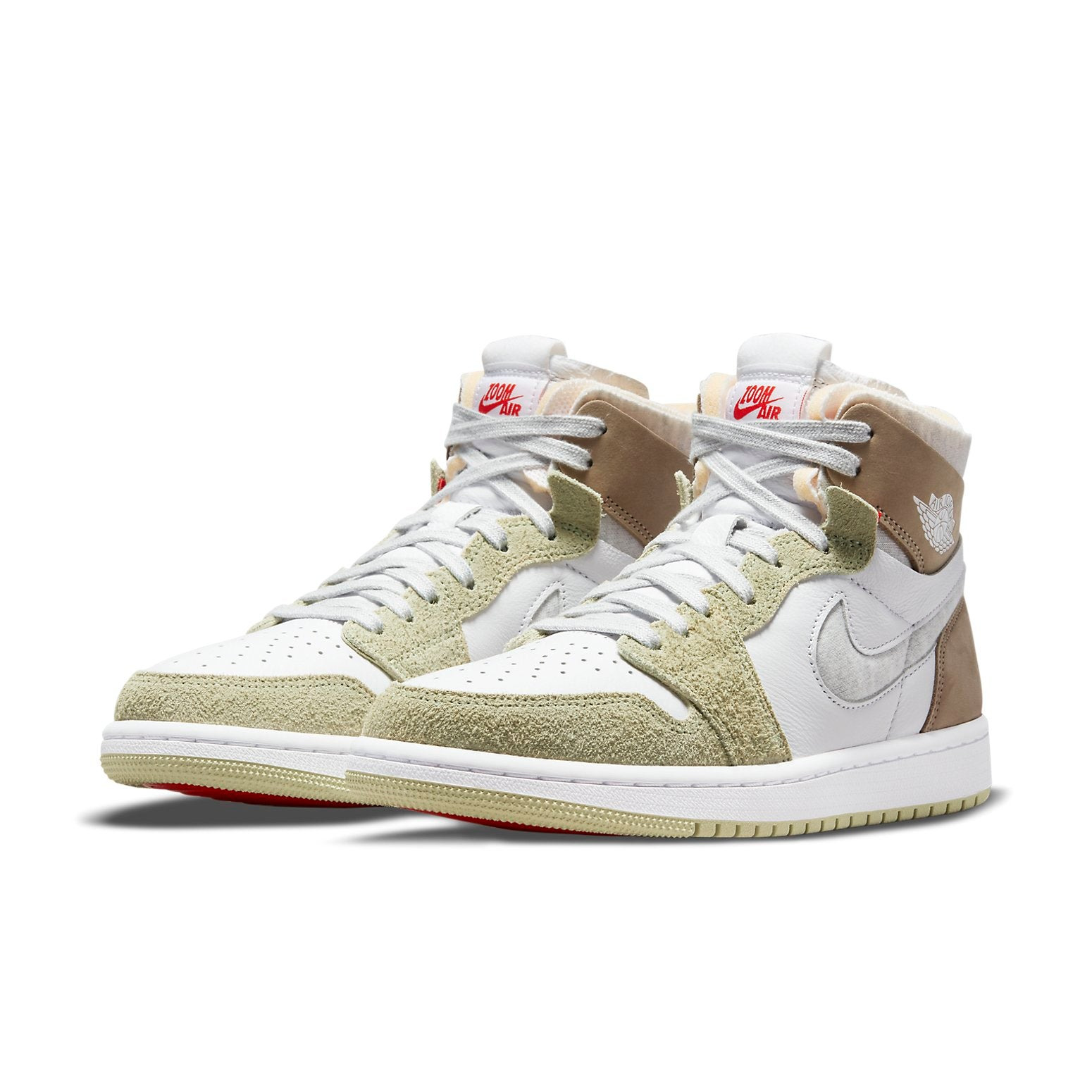 (WMNS) Air Jordan 1 High Zoom Comfort 'Olive Aura' CT0979-102 - 3
