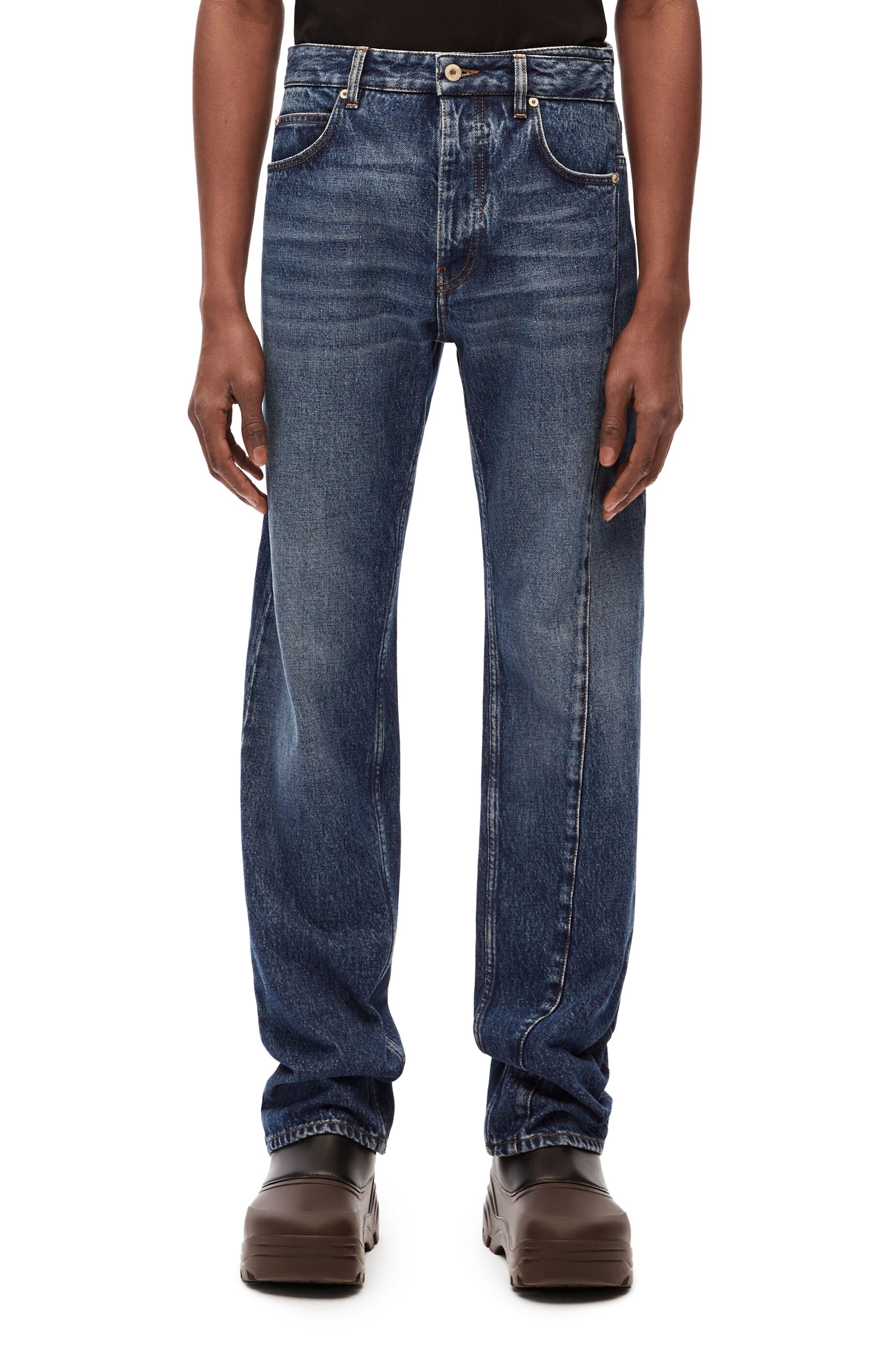 Deconstructed jeans in denim - 3