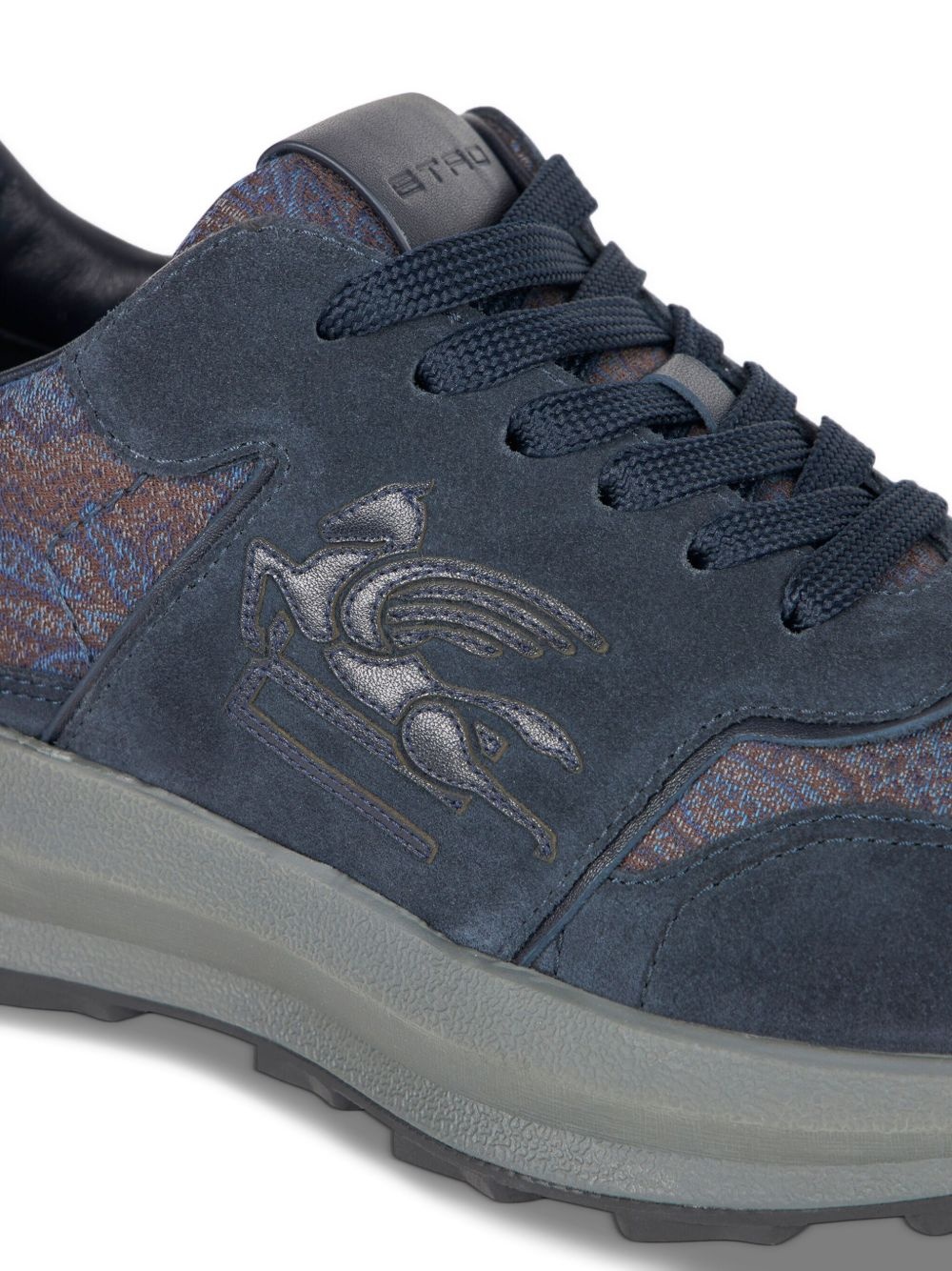 paisley-motif sneakers - 4