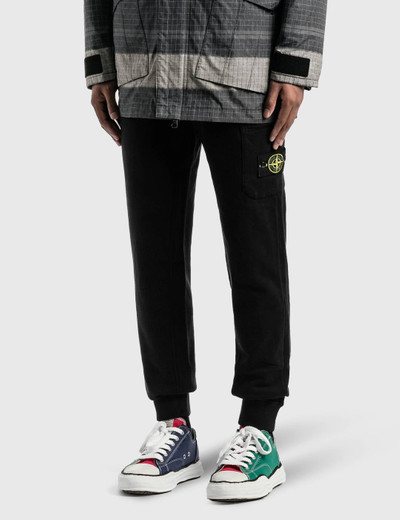 Stone Island Compass Patch Logo Classic Sweatpants outlook