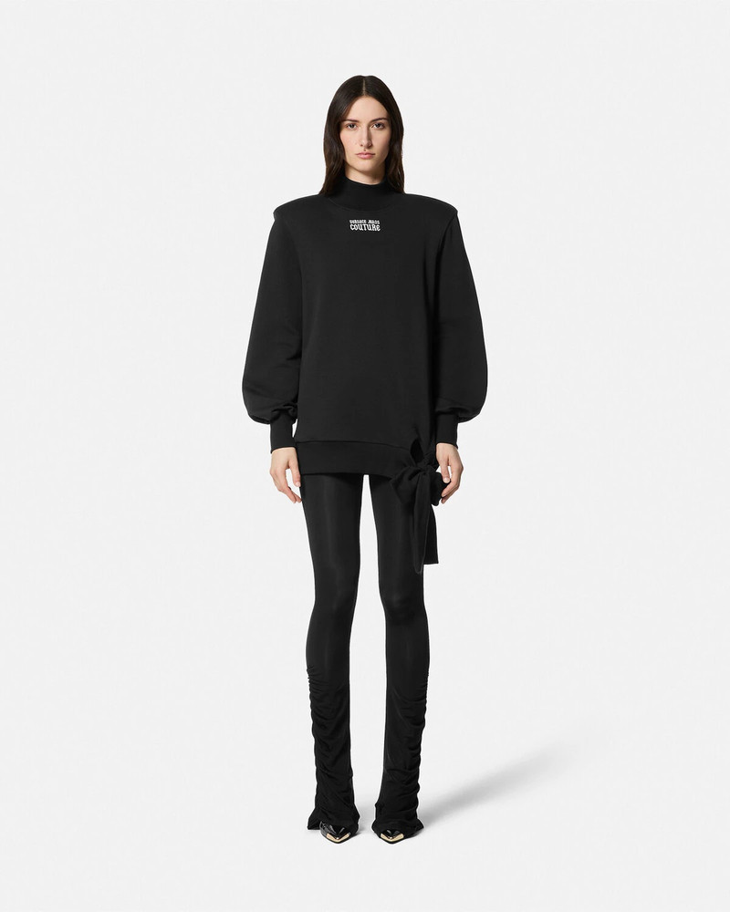 VERSACE JEANS COUTURE Logo Sweatshirt Dress outlook
