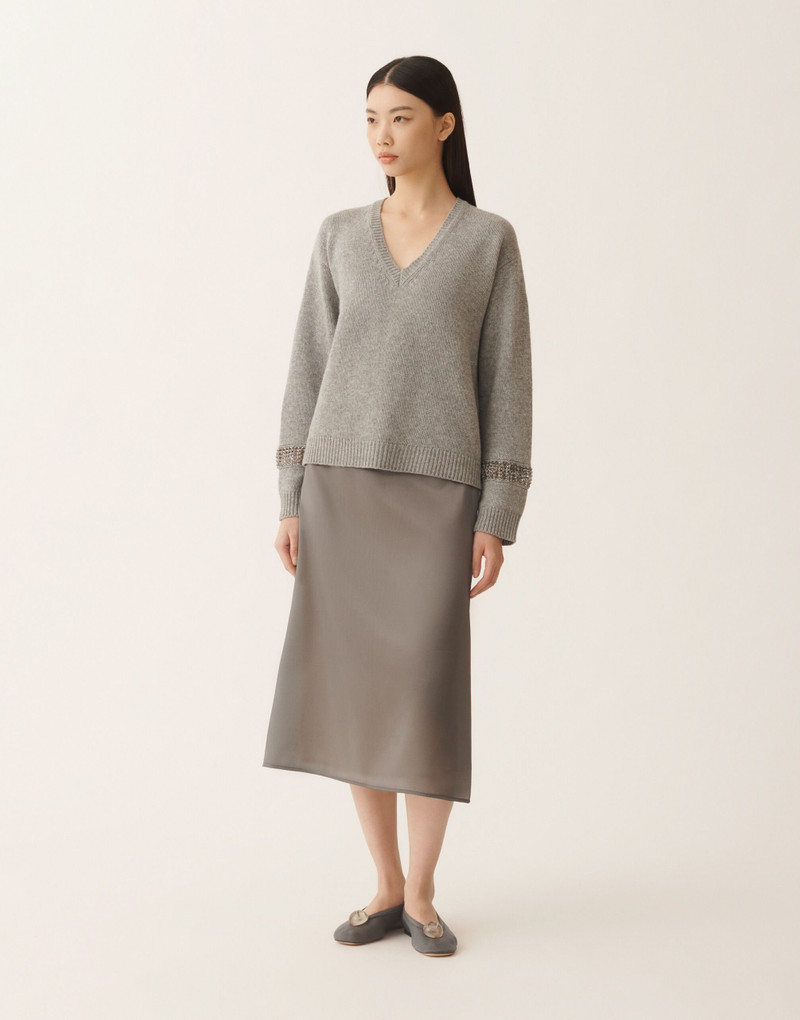 Sweater in Platinum 3