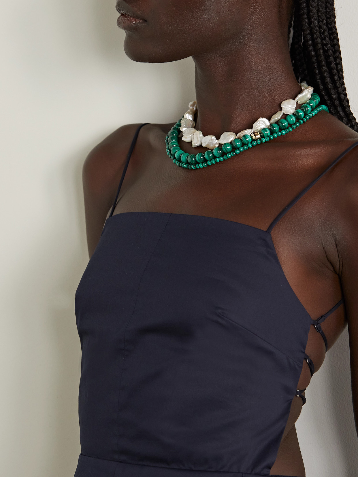 14-karat Gold Pearl Necklace - 5