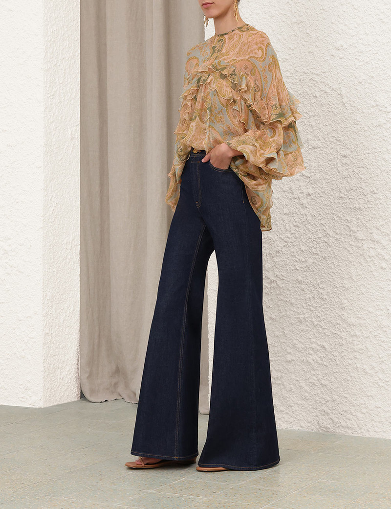 LUNA FLUTTER BLOUSE 3
