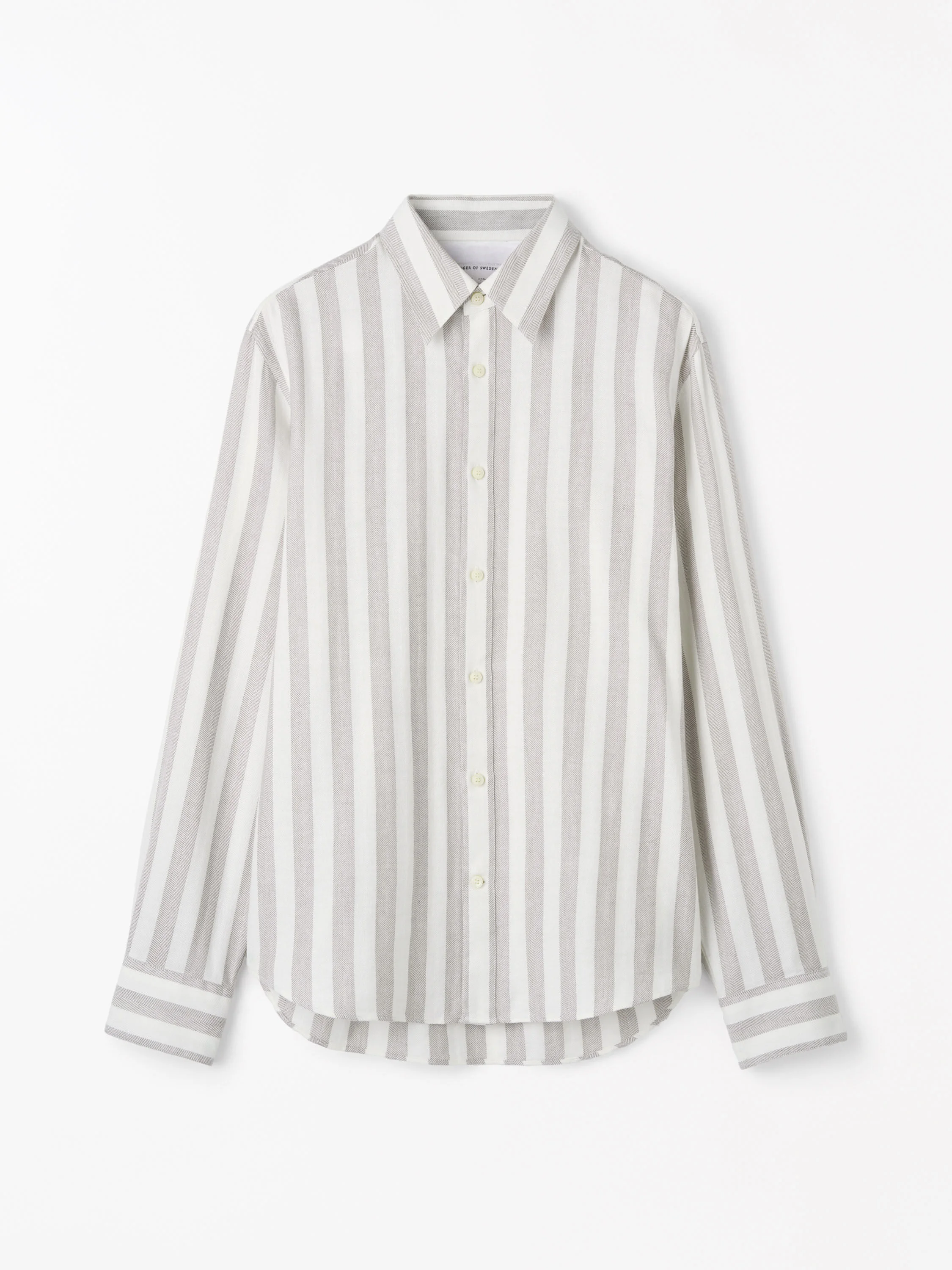 Bennett Striped Herringbone Shirt - 1