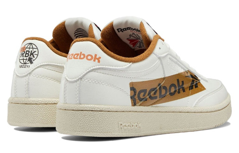 Reebok Reebok Club C 85 x BlackEyePatch 'White Brown' GX1141 outlook