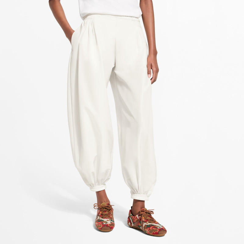Cotton Poplin Balloon Pants 2