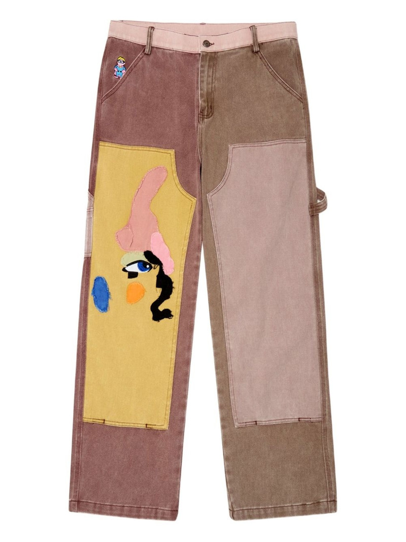 patchwork trousers 1