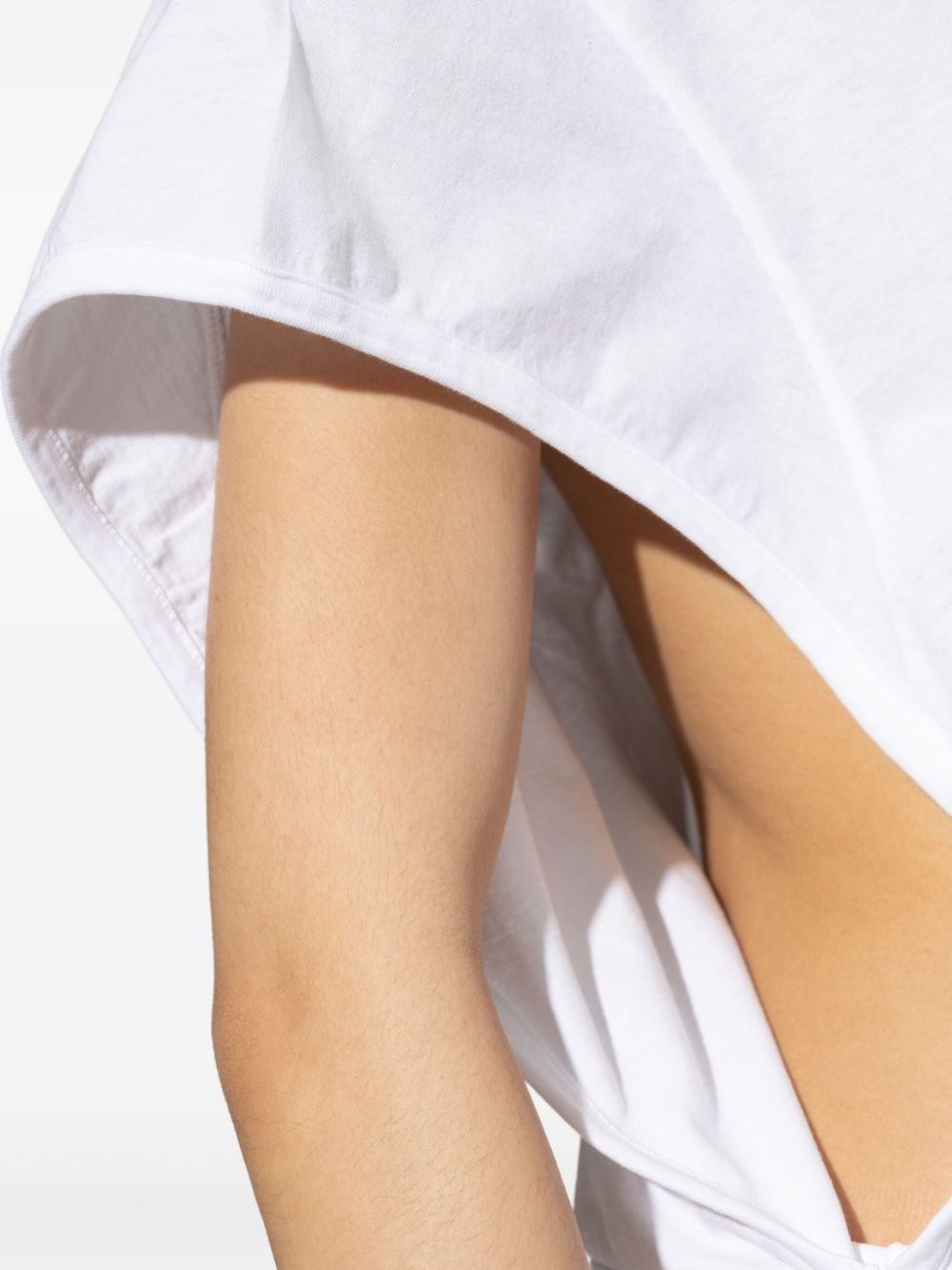 cotton t-shirt dress - 5