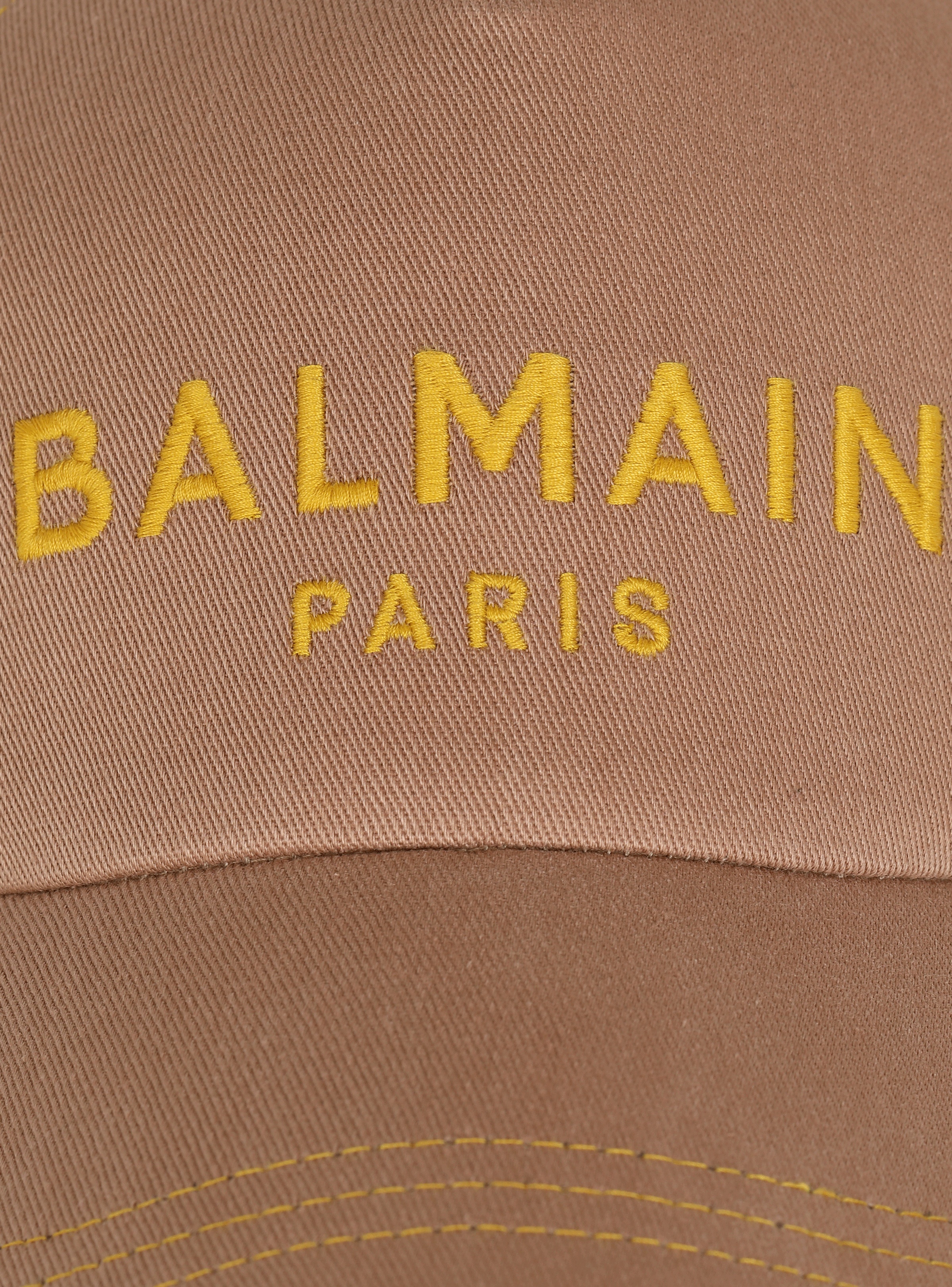 Cotton cap with Balmain logo - 4