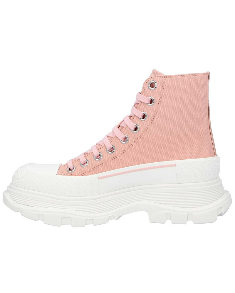Alexander McQueen Alexander McQueen Women's Canvas Tread Slick Boot, Never Worn (Authentic Pre- Loved) outlook
