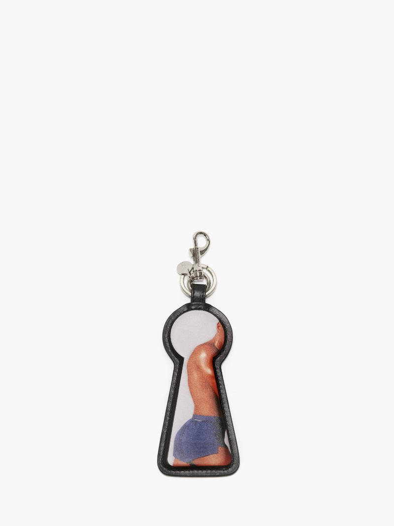 PRINTED KEYHOLE KEYRING 1