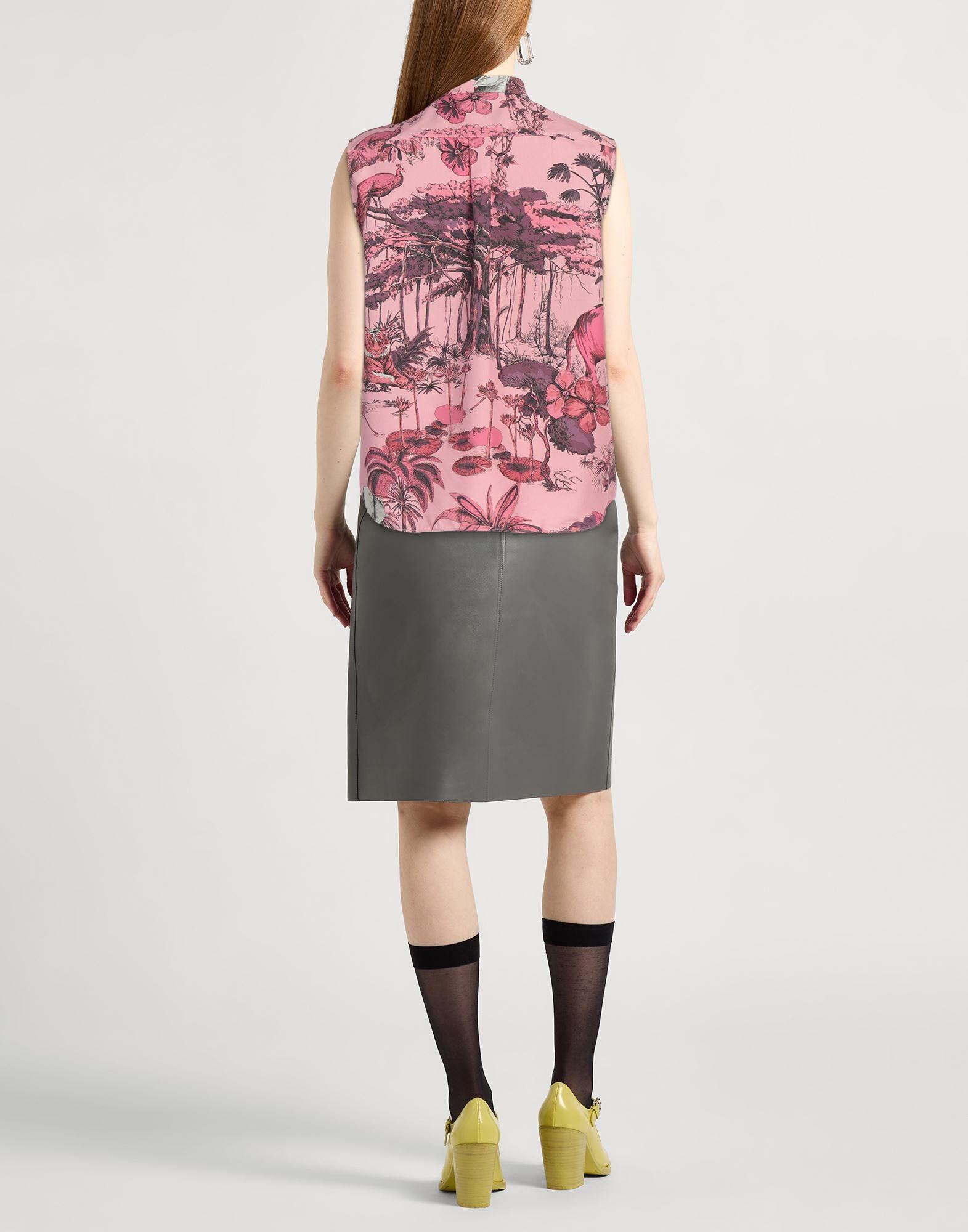 Pink Women's Floral Shirts & Blouses - 3