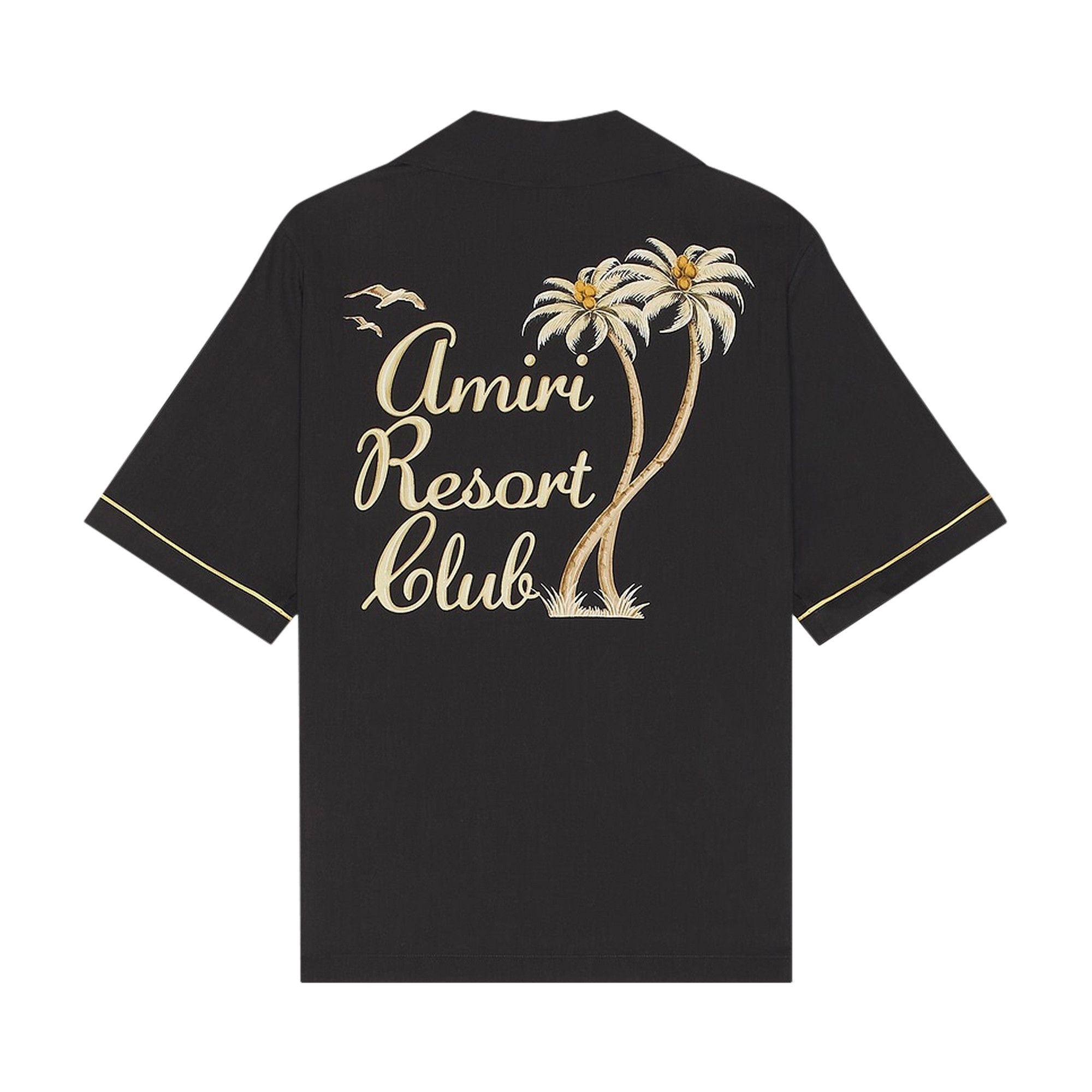 Amiri Twisted Palms Shirt 'Black' - 2