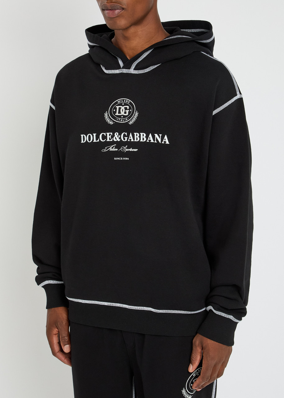 Dolce & Gabbana Logo-embroidered Cotton Sweatshirt - 2