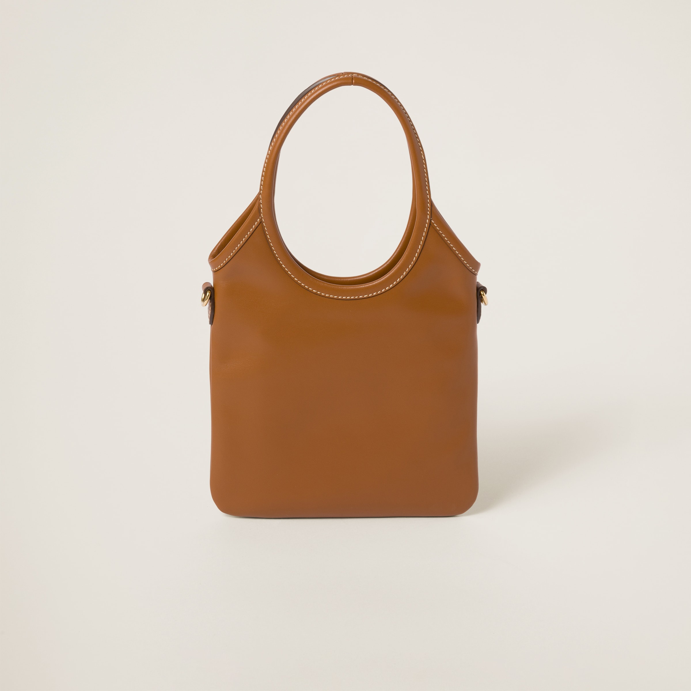 【MiuMiu】IVY leather handbag Small Miu Miu IVY leather bag for Women - Brown in UAE | Level Shoes