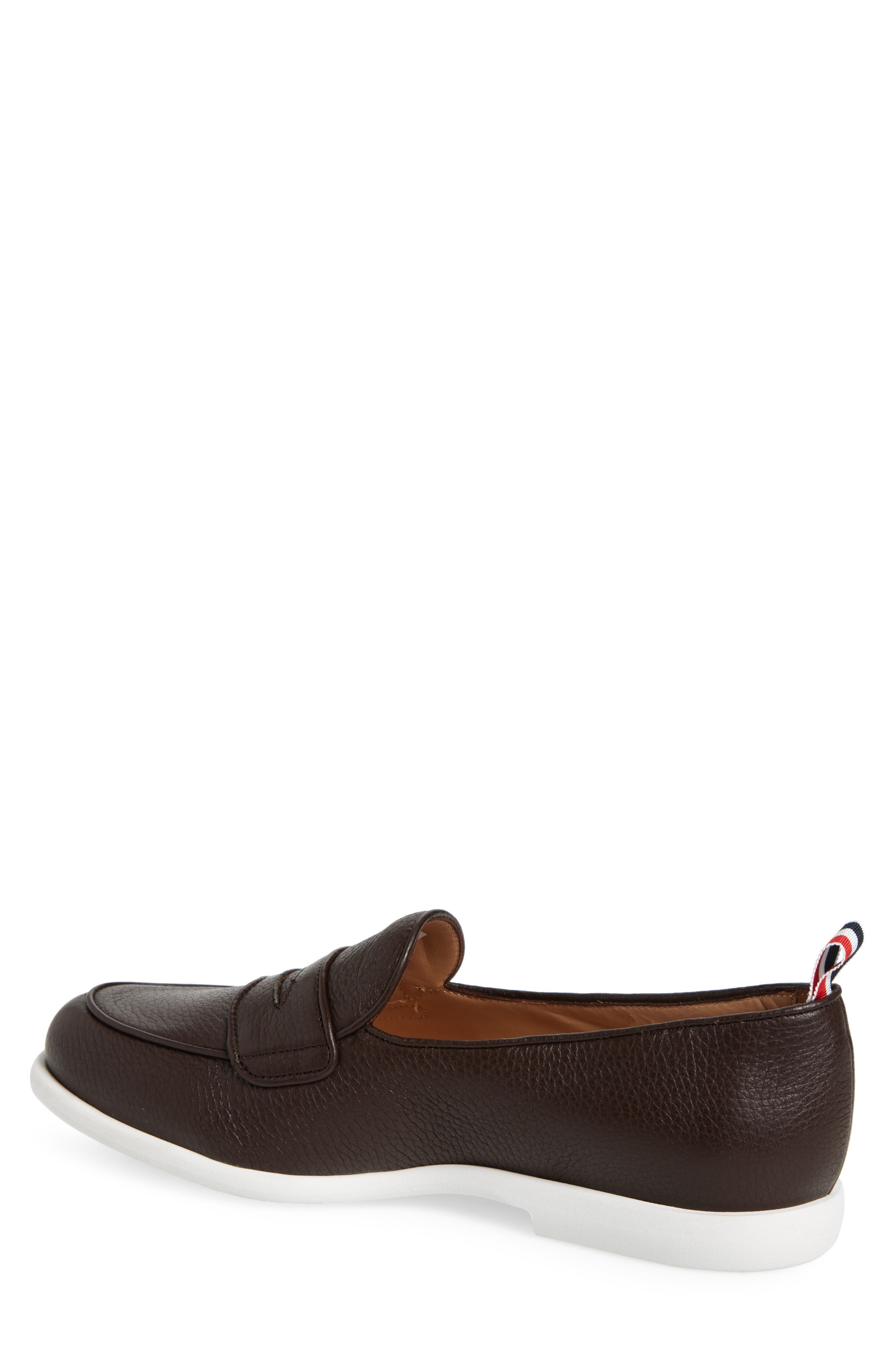 Thom Browne Varsity Square Toe Penny Loafer at Nordstrom - 2
