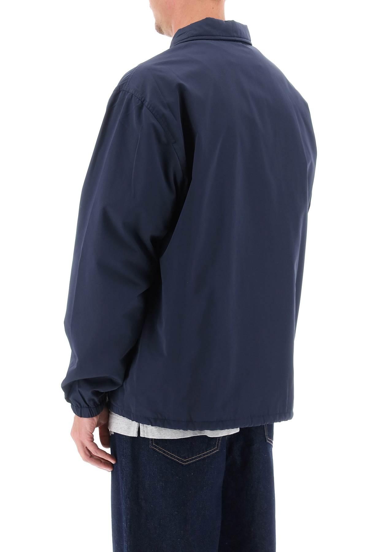 MAISON KITSUNE - Coach jacket with logo print - 4