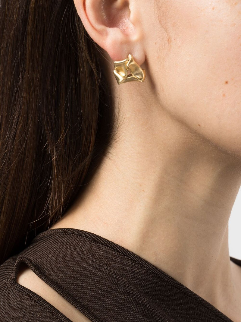 Folded, Then Crumpled earrings 3