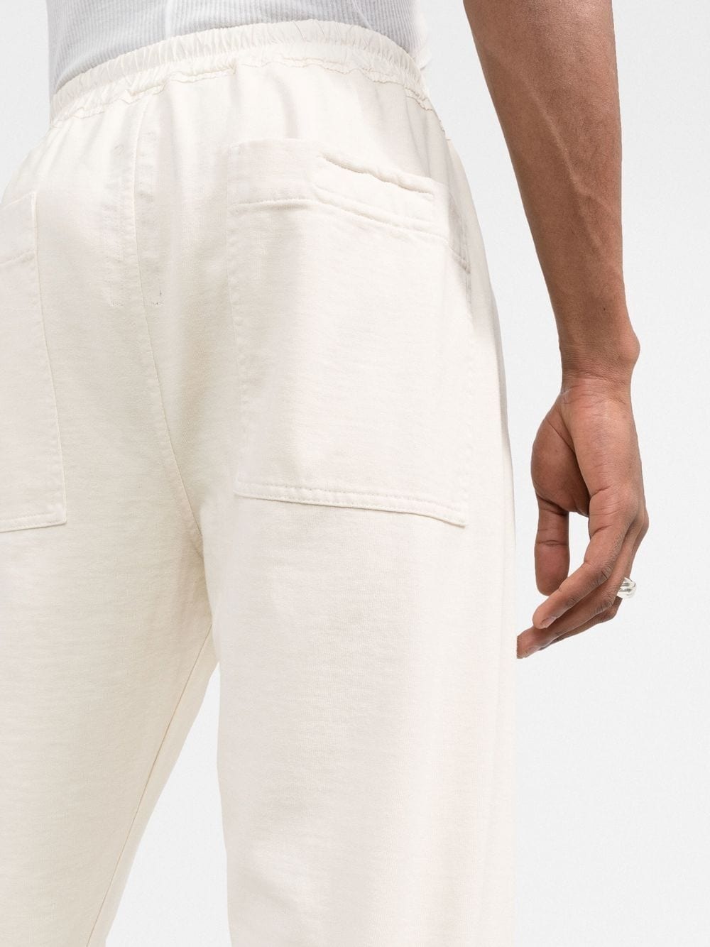 drawstring-waist track pants - 5