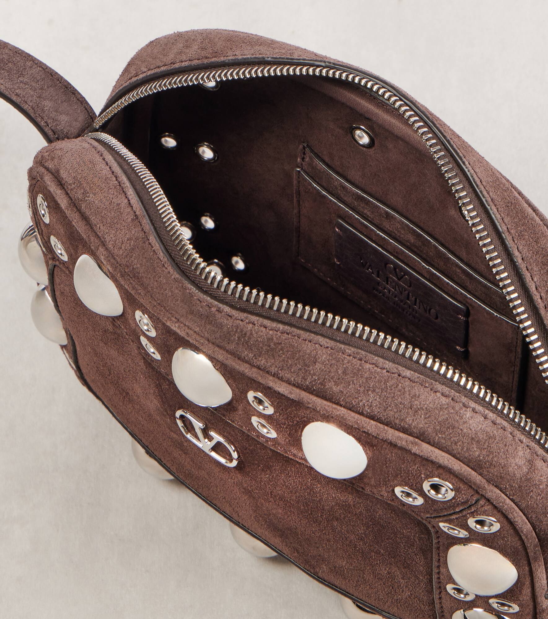 Nellcote Small suede crossbody bag - 3