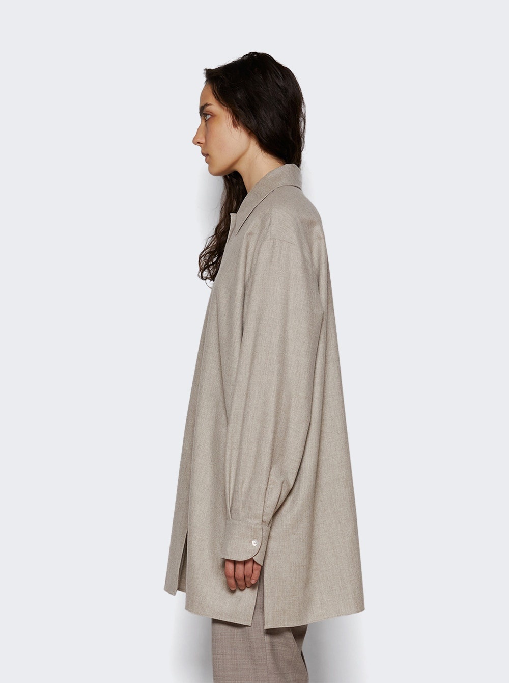 Komako Shirt Light Pebble - 4