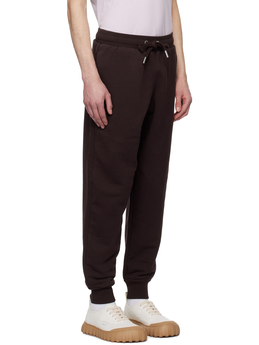 Burgundy Jogging Ami de Coeur Sweatpants - 2
