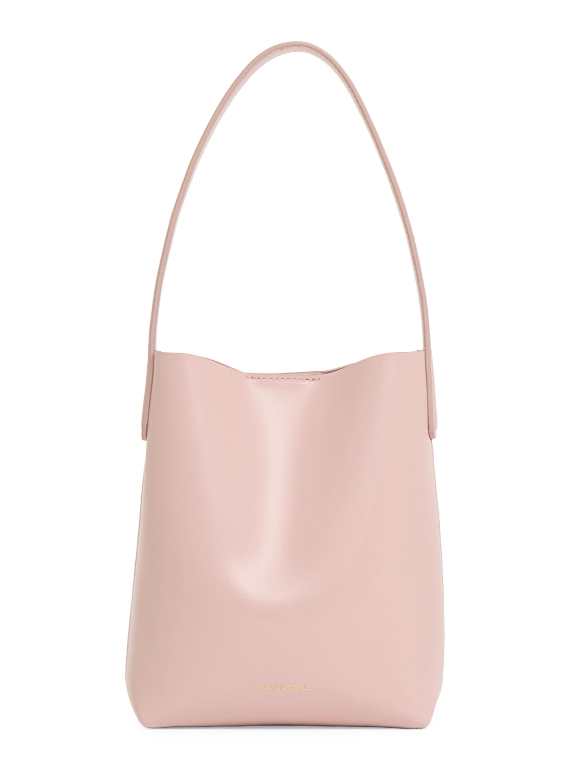 Women's Mini Everyday Leather Bucket Bag - Zucchero - 1