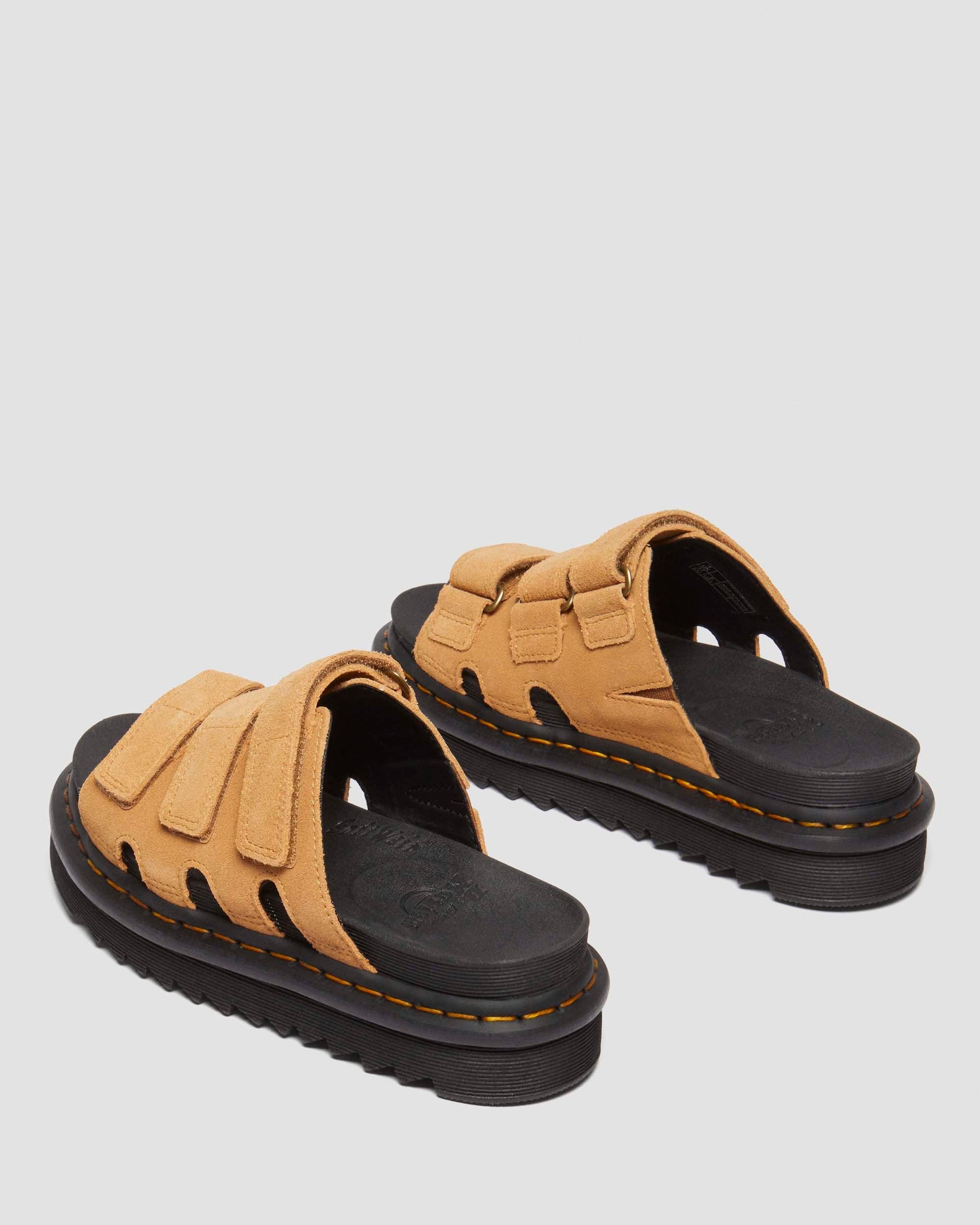 Raine Slide Athena Leather Sandals - 9