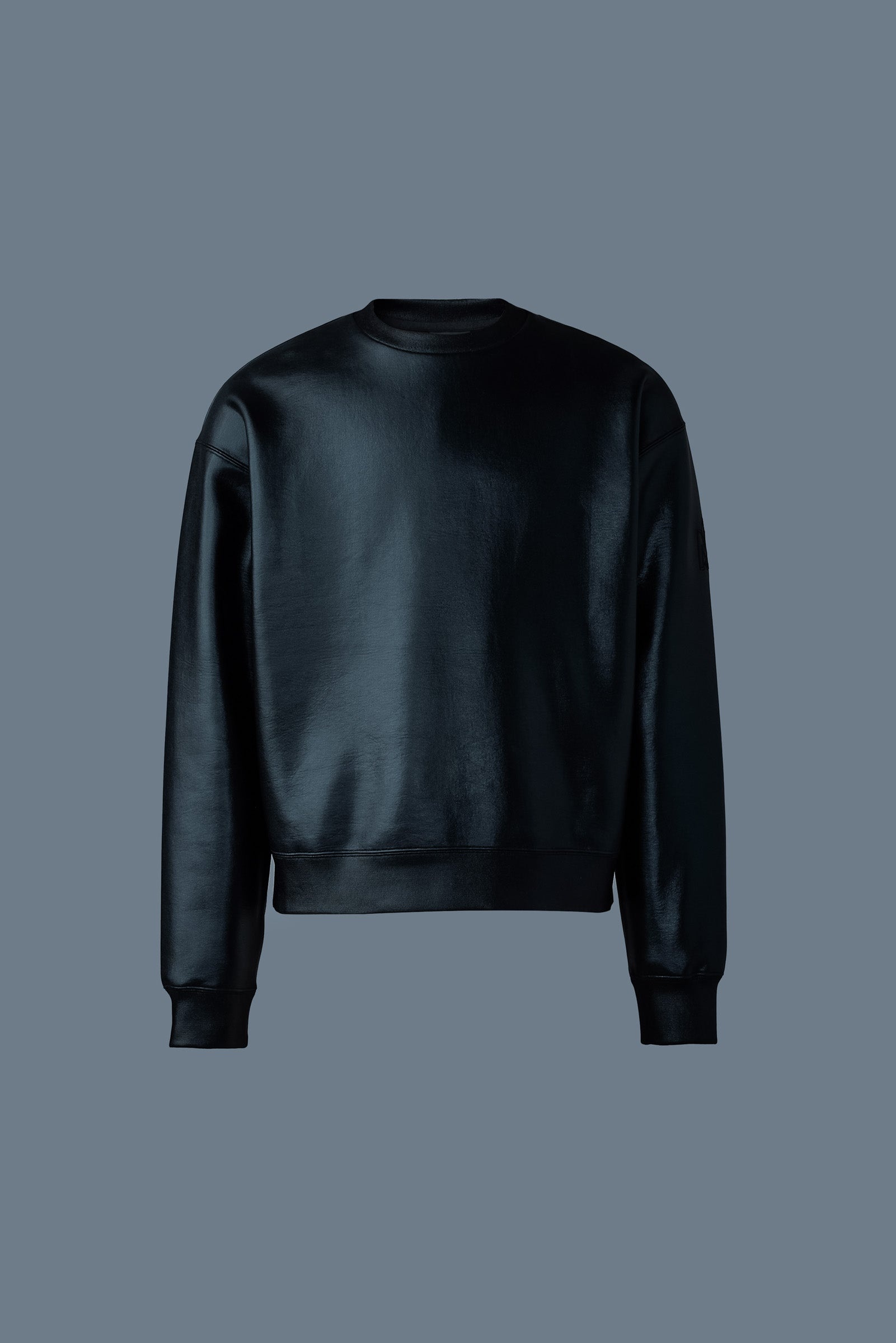 JULIAN-M Metallic double-Face Jersey Sweatshirt - 1
