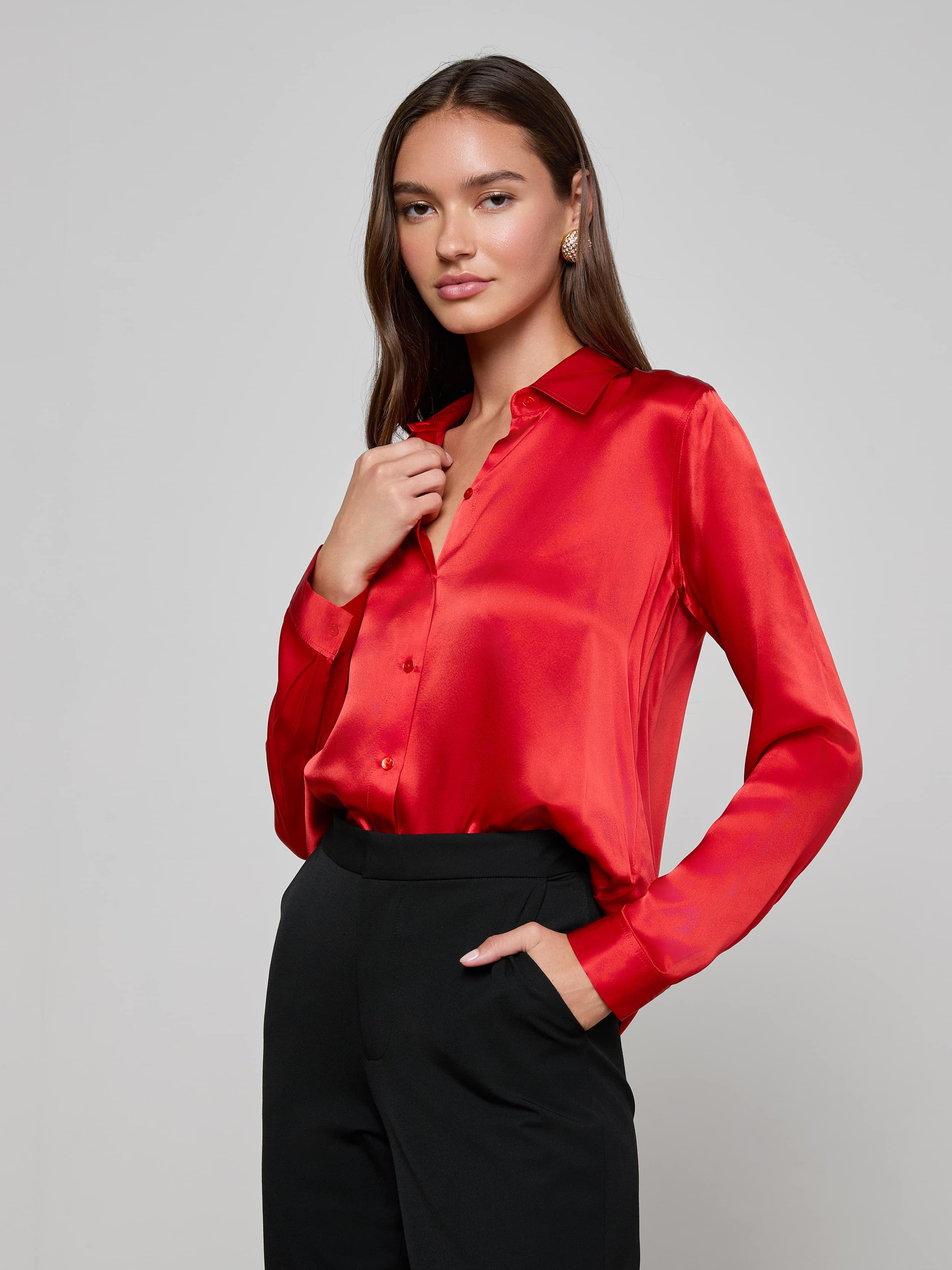 Tyler Silk Blouse - 3