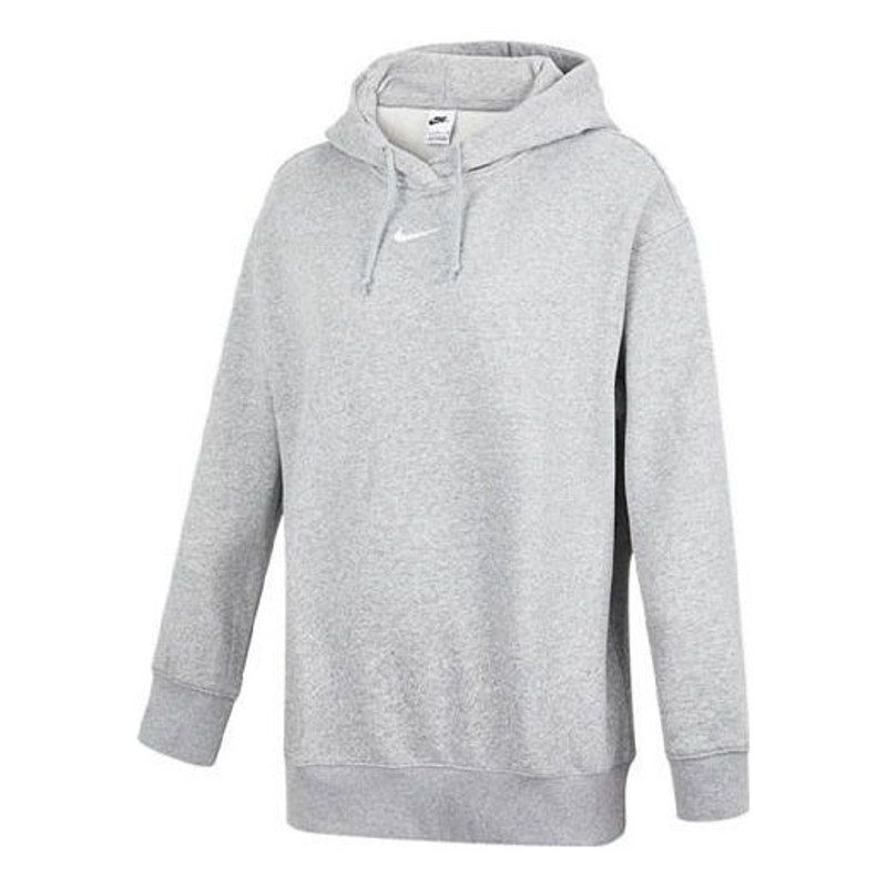 (WMNS) Nike Sportswear Collection Fleece Hoodie 'Grey' DJ7669-063 - 1