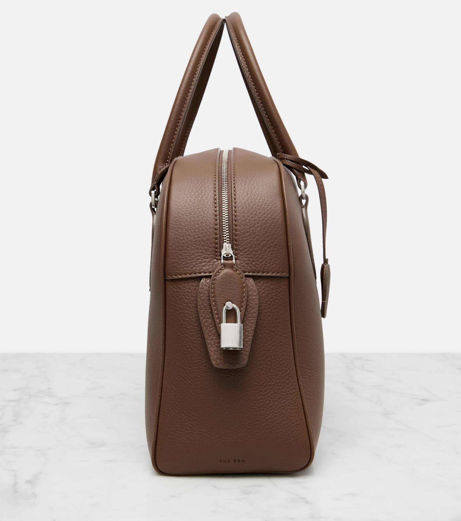 India 12 Medium leather tote bag - 6