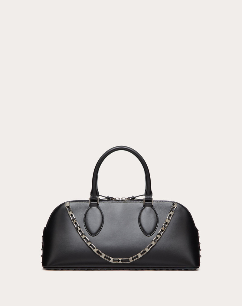 ROCKSTUD CALFSKIN HANDBAG - 1