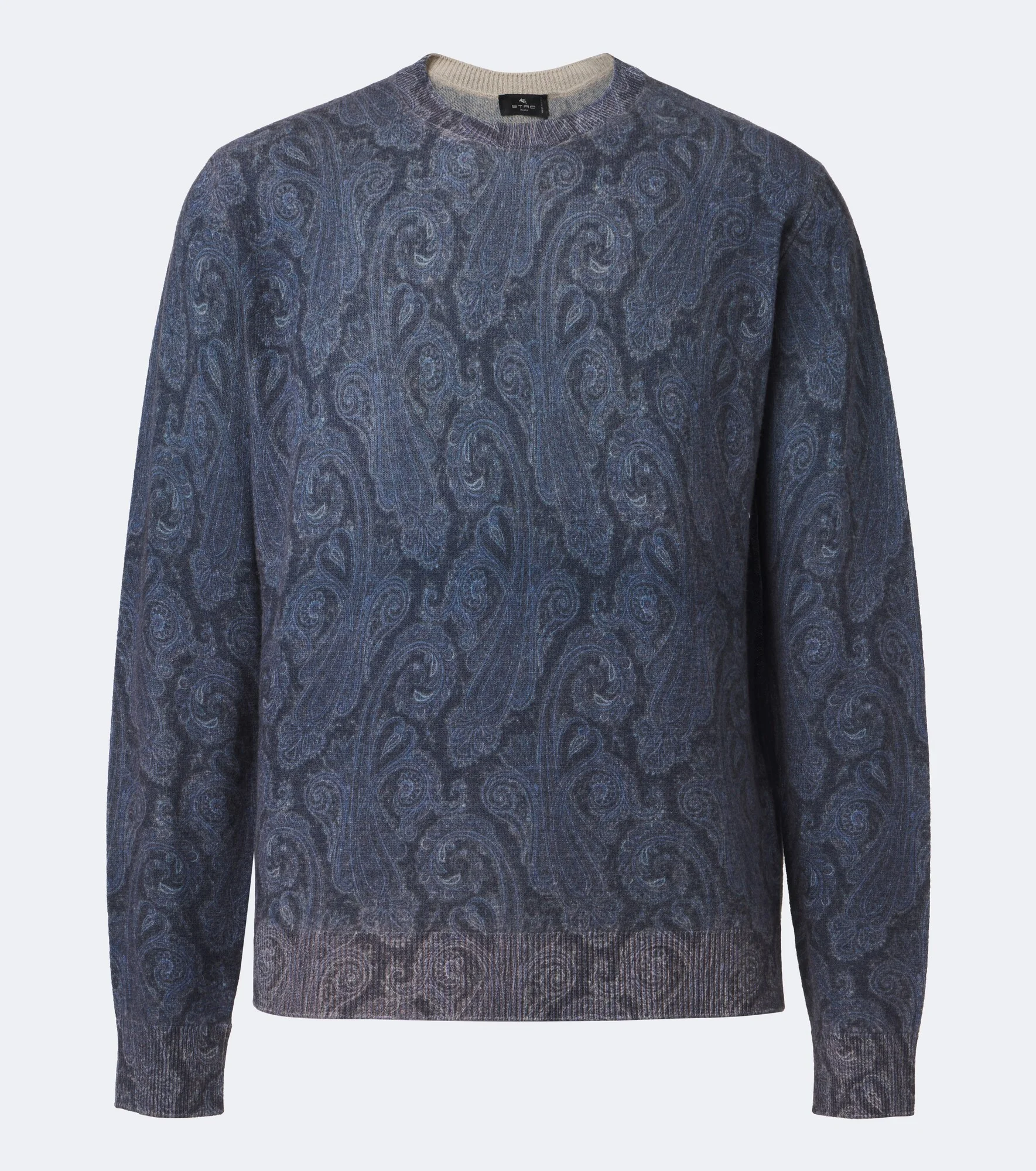 Paisley wool sweater - 1