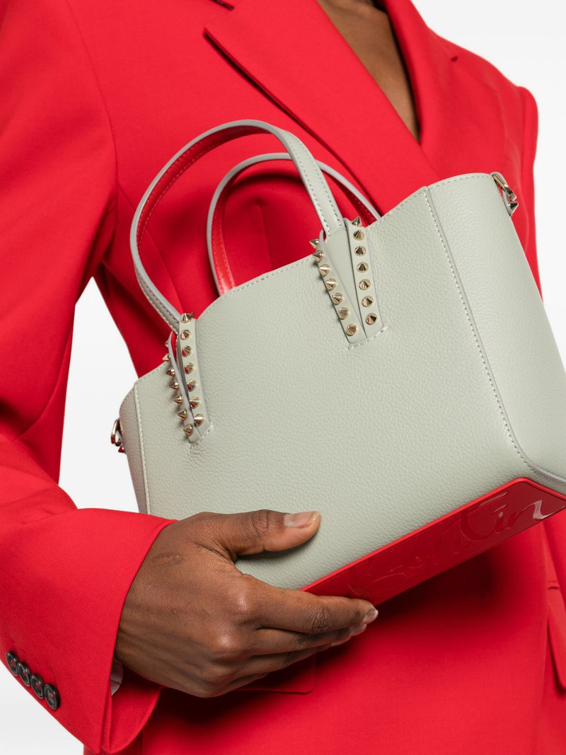 Christian Louboutin Cabata studded tote bag outlook
