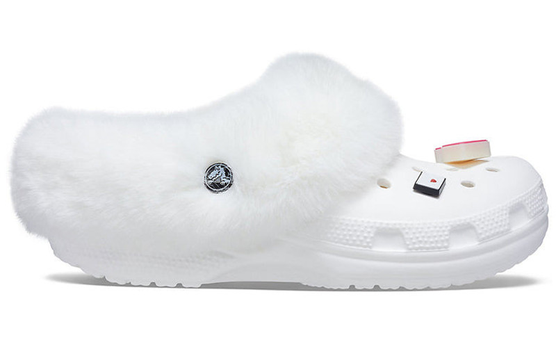 Crocs Classic Clog Crocs White Unisex Slippers 207409-100 3