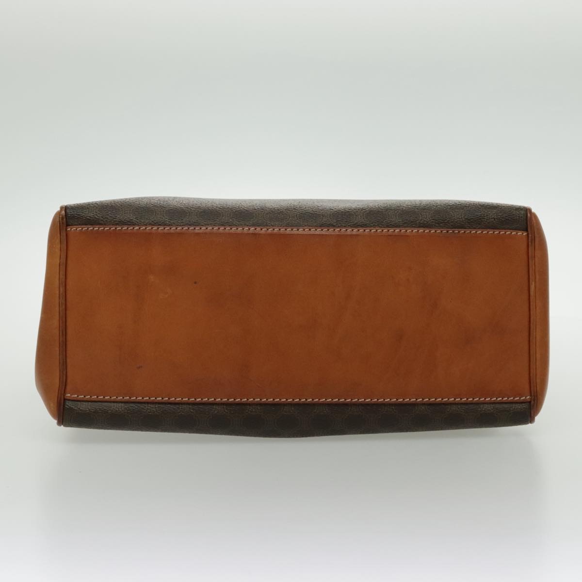 CELINE Macadam Canvas Hand Bag Coated Canvas Brown - 5