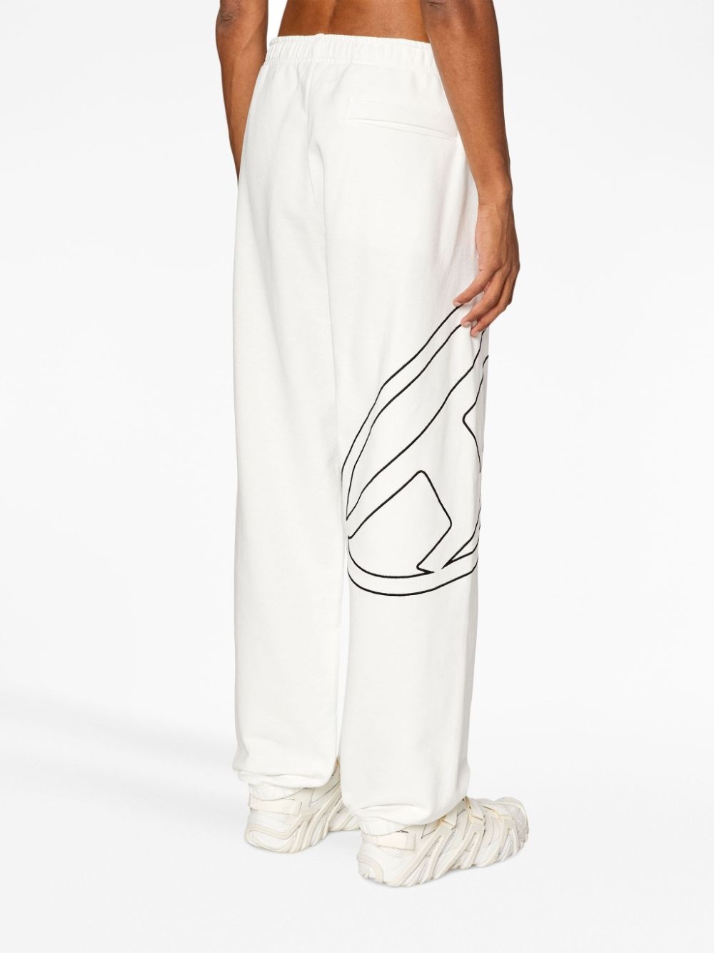 Oval-D embroidered track pants - 4