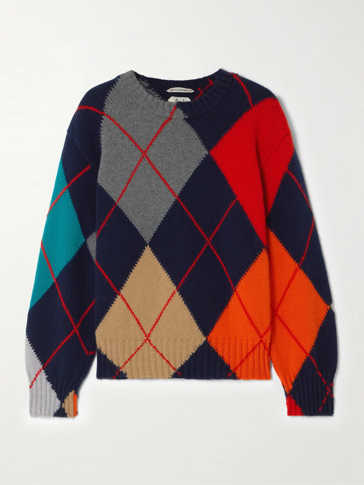 + Pringle Argyle Wool Sweater - 1