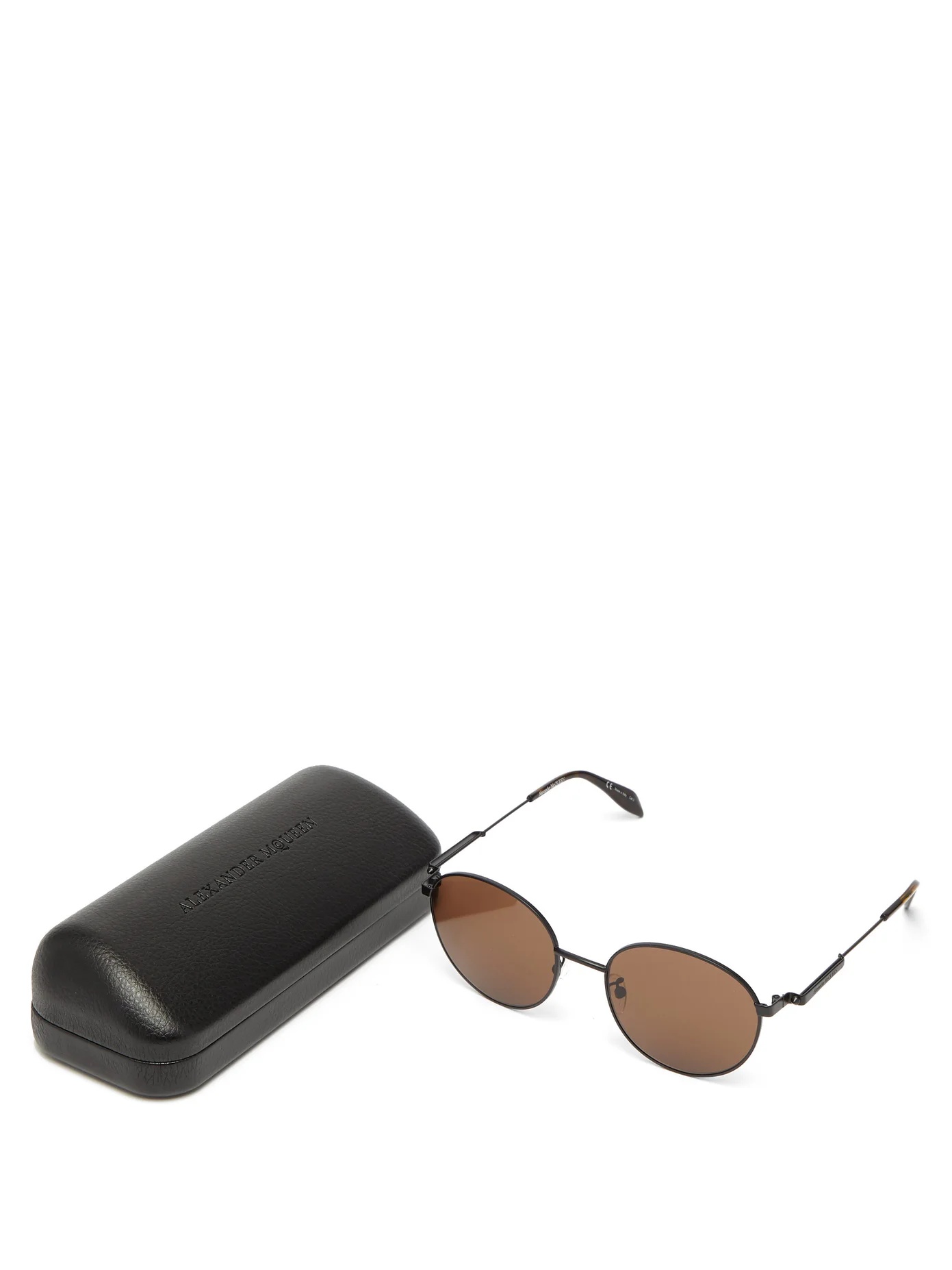 Round metal sunglasses - 5