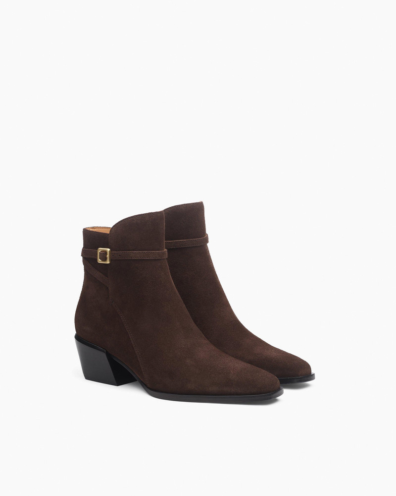 rag & bone Joni Suede Buckle Boots outlook