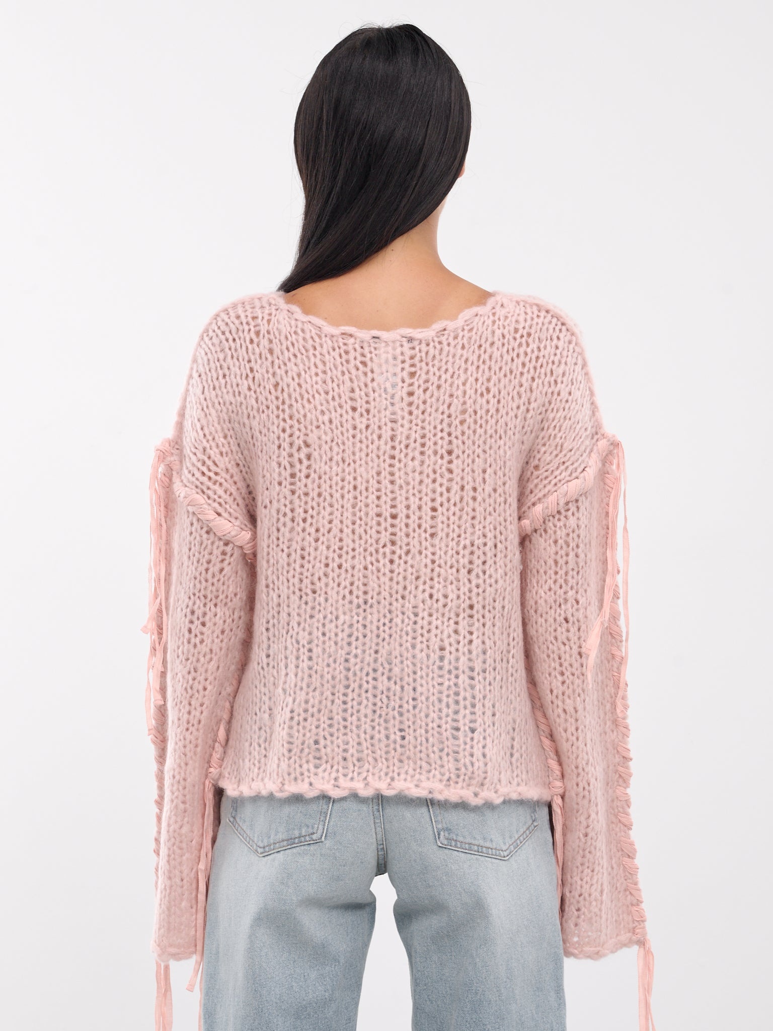 Lacing Knit Jumper - 3