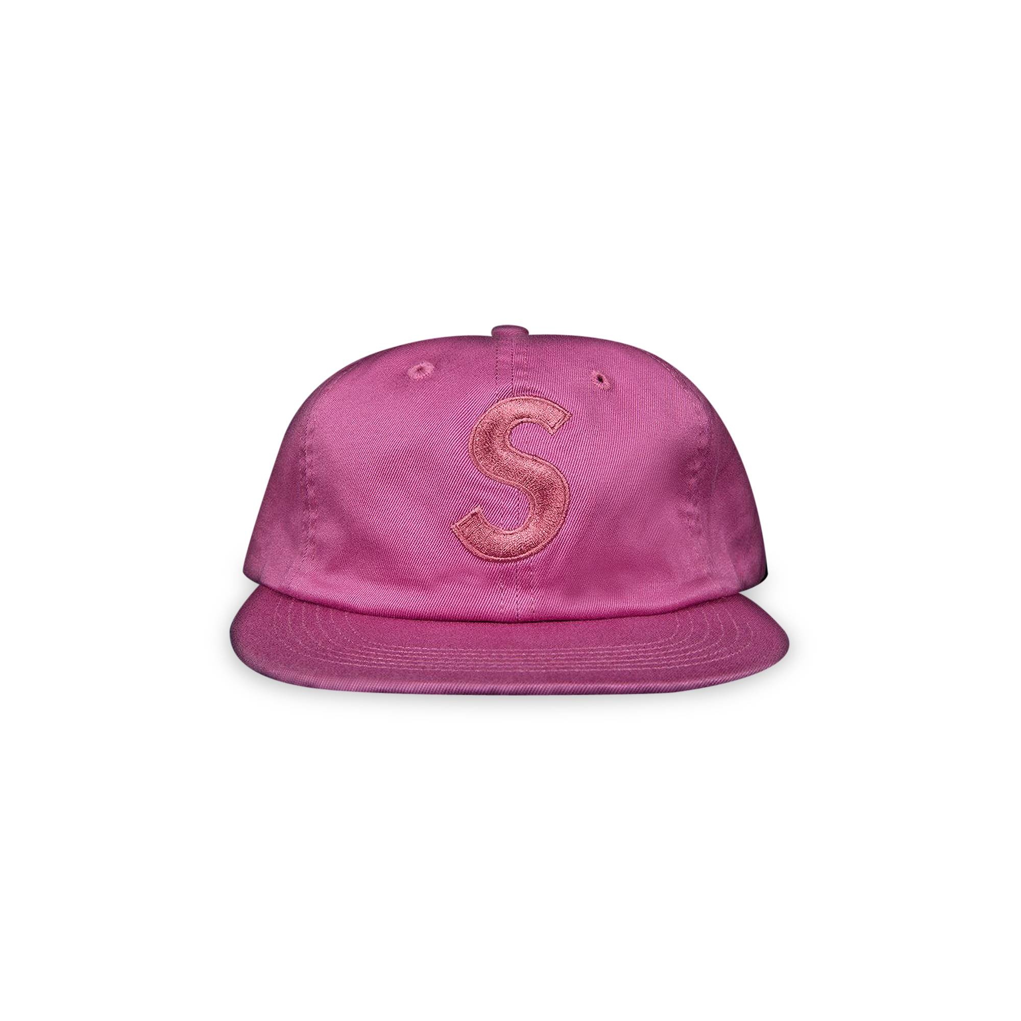 Supreme Tonal S Logo 6 Panel 'Bright Rose' - 1