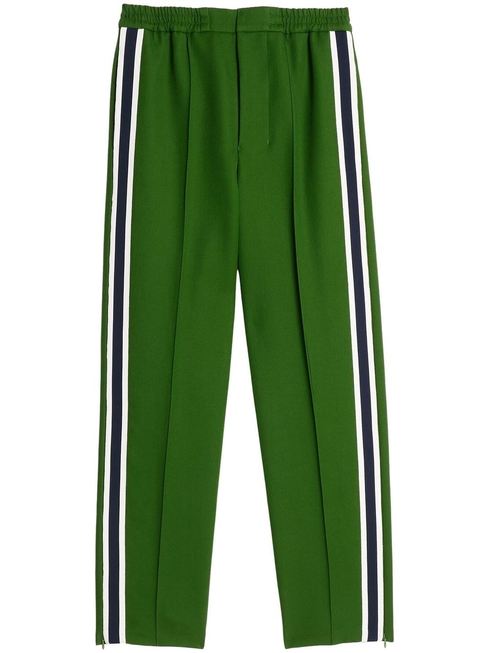 pressed-crease trousers - 1