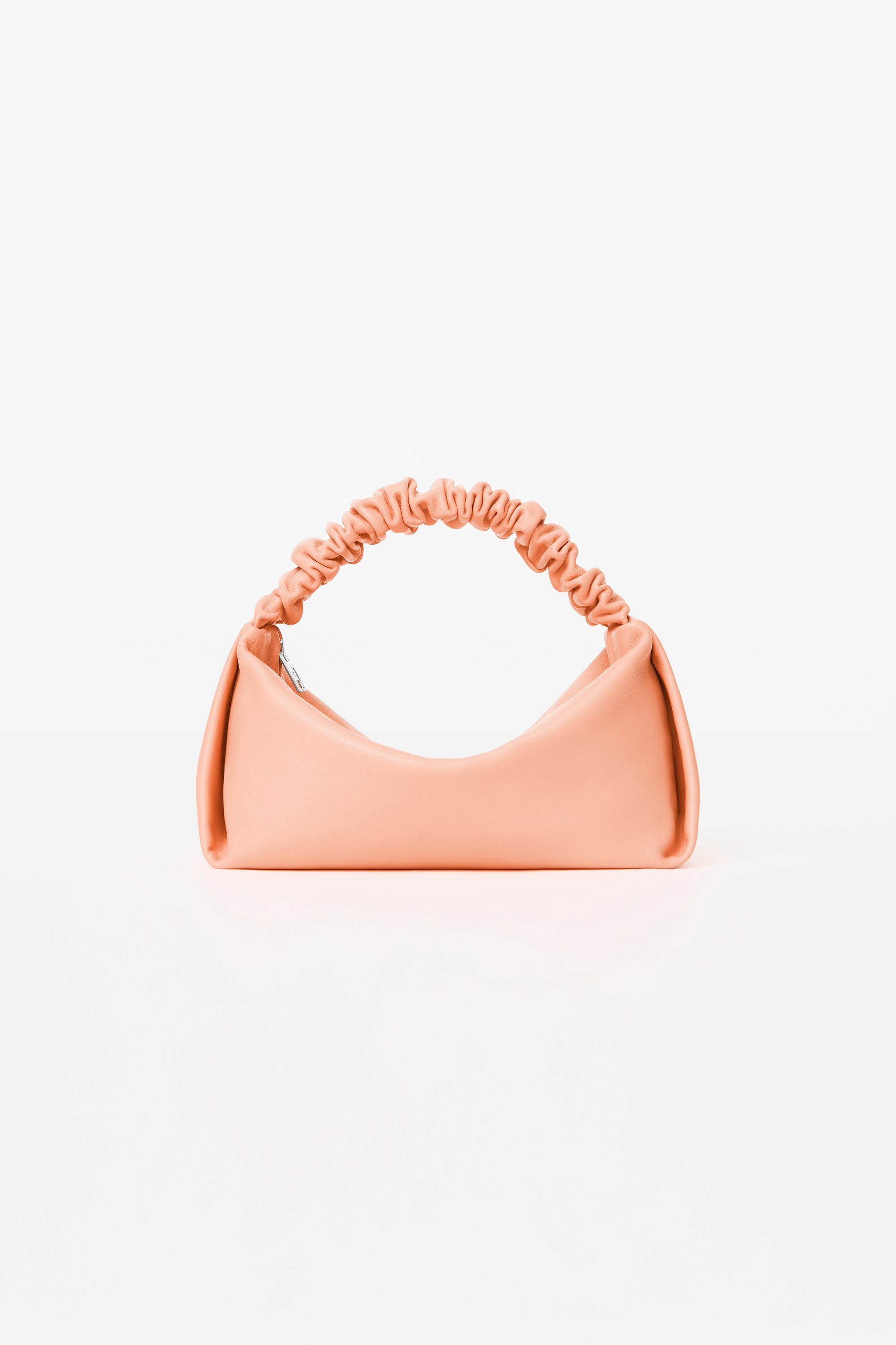 LEATHER SCRUNCHIE BAG - 1