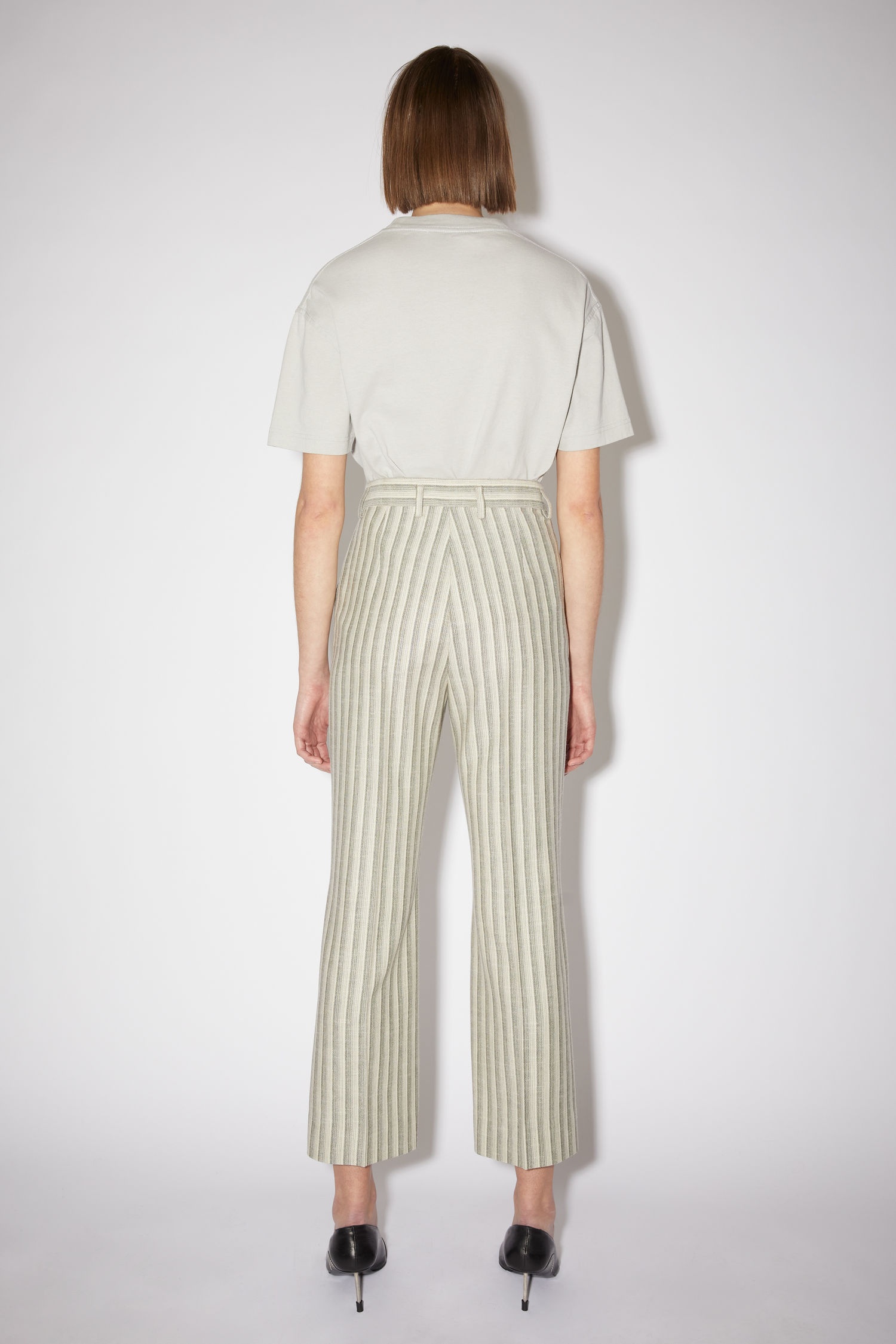 Suit trousers - Grey/white - 3