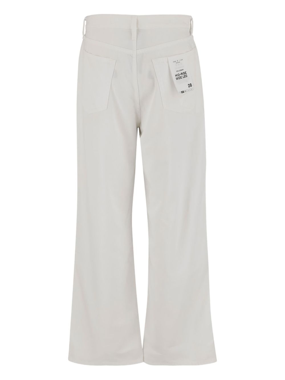 button-fastening jeans - 2